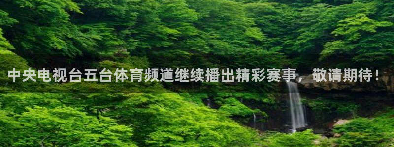 中央电视台五台体育频道继续播出精彩赛事，敬请期待！