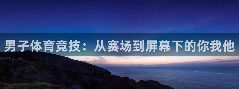 男子体育竞技：从赛场到屏幕下的你我他